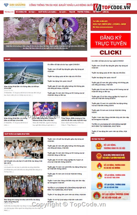 tư vấn du học,xuất khẩu lao động,môi giới việc làm,Sharecode Website Tư Vấn Đăng Ký Du Học Xuất Khẩu